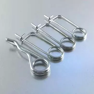 स्टिल ब्रोच आकार कोटर सुरक्षा पिन वसन्त पिन
